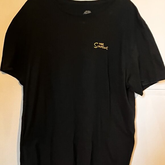 The Simpsons Couch Scene T-Shirt – Black XL Classic Family Graphic Official Me - Picture 5 of 5